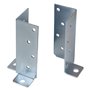 20PZ SUPPORTO PER PILASTRI mm 45 x 45 x 130 - sp.2,5