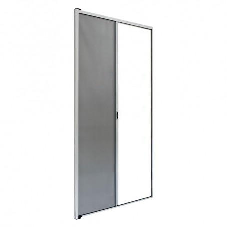 ZANZARIERA A RULLO LATERALE FRIZIONATA PER PORTA cm 160 x 250 - bronzo