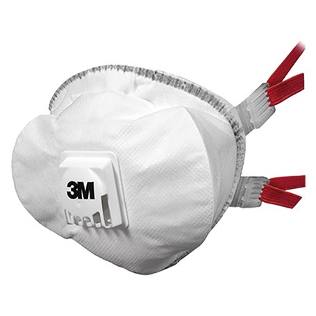 5PZ MASCHERA RESPIRATORIA SERIE 8000 PREMIUM CON VALVO 8835+ FF P3