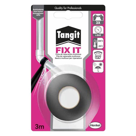 1PZ NASTRO MULTIUSO AUTOAGGLOMERANTE TANGIT FIX-IT 3 mt