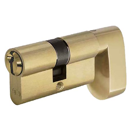 CILINDRO SAGOMATO CON POMOLO A GOCCIA PER PORTE BA mm 30+10+30 70 (35+35) ottone