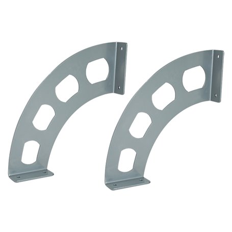 1COPPIA REGGIMENSOLA 'BOOMERANG' cm 20 - colore argento