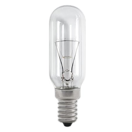 10PZ LAMPADINA AD INCANDESCENZA 'TUBOLARE' 40W E14 - mm 25 x 85