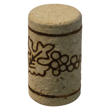 1PZ TAPPO PER VINO SEMISINTETICO 'TECNOCORK' mm 24 x 42 supercork cf. 100 pz