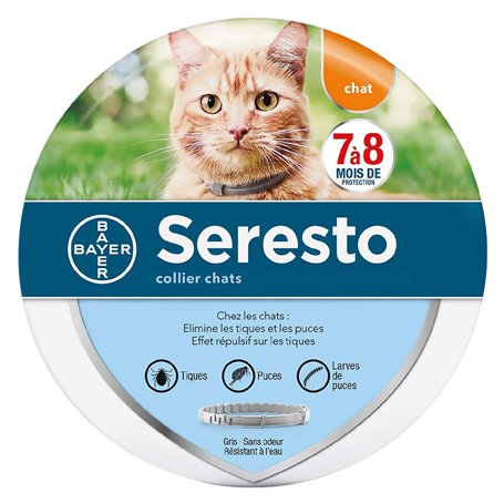 COLLARE ANTIPARASSITARIO 'SERESTO' per cani oltre 8 kg - cm. 70