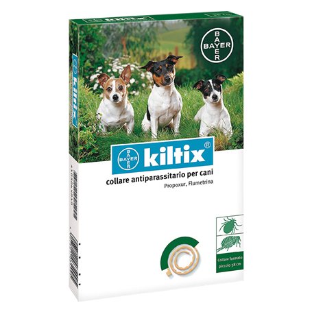 COLLARE ANTIPARASSITARIO PER CANI 'KILTIX' taglia grande - cm. 70