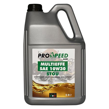 4PZ OLIO LUBRIFICANTE PER MACCHINE AGRICOLE 'MULTIEFFE 10W30 - tipo STOU