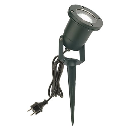 FARO DA GIARDINO ORIENTABILE 'SPOT' 50 W - cm 9,5 x 9,8 x 17 nero