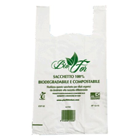 1PZ BUSTE SHOPPER COMPOSTABILI Medie gr.7,5 - 27+ 14 x 50 cf 500pz