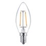 10PZ LAMPADA LED A FILAMENTO 'OLIVA' CALDA 2700K 4W35W E14 - 470 lm