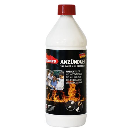 12PZ ACCENDIFUOCO GEL 'FLAMES' ML 1000