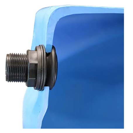 RACCORDO RAPIDO AD INNESTO PER CISTERNE 2 filetto M - Ã˜ innesto 70 mm