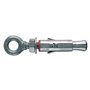 25PZ TASSELLO ACCIAIO CON OCCHIOLO 'SLM' SLM 10O 16 x 60 mm - M10 x 77 mm