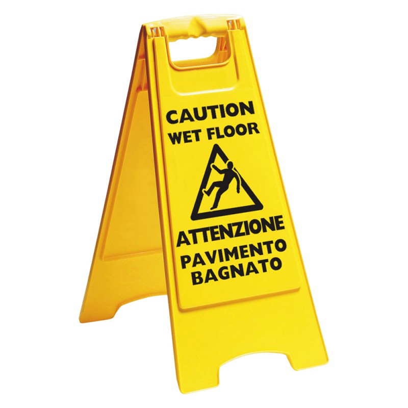 Novap Cartello Stradale Rigido – Attenzione Rallentatore – Diametro 300 Mm, Polistirene Anti UV, Fabbricazione Francese