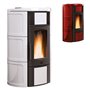 TERMOSTUFA A PELLET 'ISIDE IDRO' 2.0 Colore bordeaux