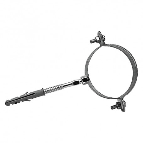 2PZ COLLARE PER PLUVIALE zincato Ã¸ 80