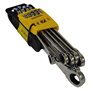 1PZ SERIE CHIAVI COMBINATE A CRICCHETTO 9 pezzi