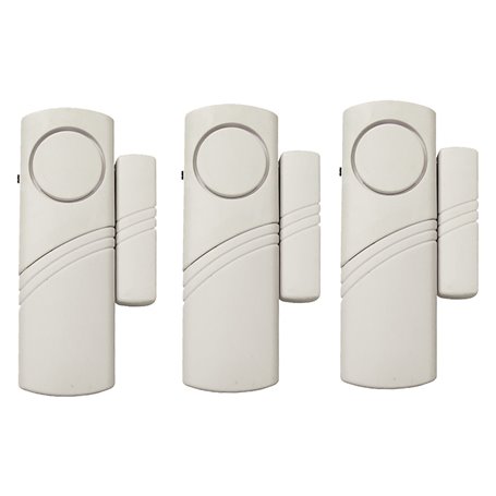 1PZ SENSORE ALLARME PORTE E FINESTRE IN KIT set 3 pezzi - art.58401