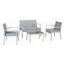 1PZ SET GIARDINO IN POLYRATTAN 'EURIALO' EURIALO - colore grigio