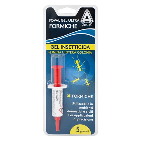 12PZ GEL ANTIFORMICHE Foval gel 5 gr.