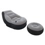 POLTRONCINA AIRBED 'LOUNGE' CON POUFF cm 99 x 130 x 76