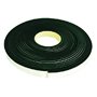 GUARNIZIONE IN GOMMA ADESIVA 'MUSS' NERO - mm 20 x 5 - mt. 10