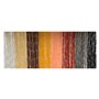 TENDA ELICOIDALE 'ACQUARIO' cm. 100 x 220 - grigio/glitter arg.
