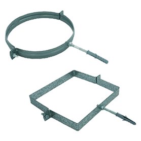 2PZ COLLARE PER CANNE FUMARIE cm 25 x 25