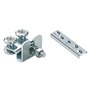 CARRELLO A 4 CUSCINETTI CON PIASTRA ART.40/24+42 Ã¸ mm 24 - 10 MA