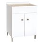 MOBILE LAVATOIO 'DANA' cm 60 x 50 x h.84 - laccato bianco