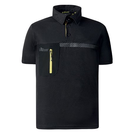 POLO 'LIBRA' taglia XXL - black carbon