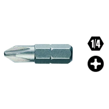 1PZ INSERTI PER AVVITATORI ART. 861 PH/C3 PH 3 mm 25 - cf. 10 pz