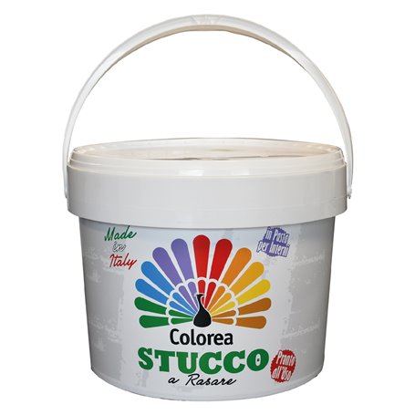 4PZ STUCCO IN PASTA A RASARE 'COLOREA' Kg. 5