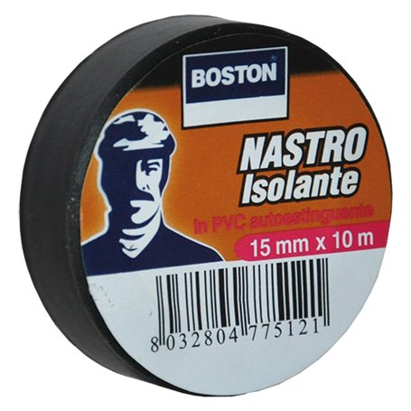 6PZ NASTRO ISOLANTE mm. 25 x 25 mt - nero