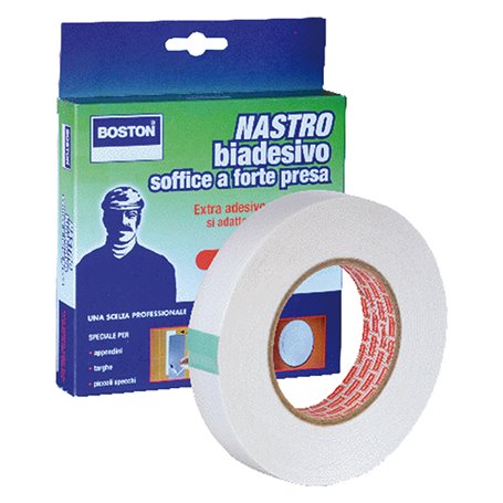 NASTRO BIADESIVO mm. 25 x 1,5 mt - Sp.0,9