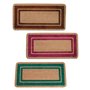 5PZ ZERBINO 'TROPICAL BORDO' cm. 50 x 100