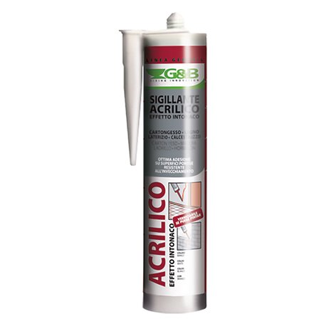 24PZ SILICONE ACRILICO EFFETTO RUVIDO 'GEBOSIL' bianco ml 310