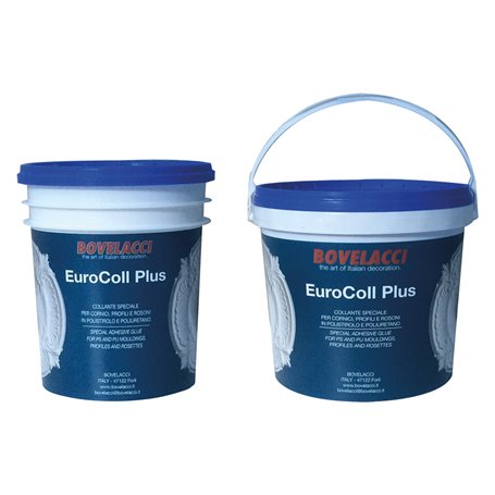 COLLANTE PER POLISTIROLO Eurocoll Plus - Kg. 1,8 barattolo