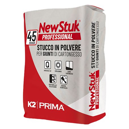 4PZ STUCCO IN POLVERE PER CARTONGESSO Kg. 5