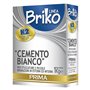 4PZ CEMENTO BIANCO IN POLVERE 'BRIKO K2' Kg. 4 - sacchetta