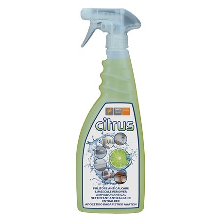 12PZ DETERGENTE BRILLANTANTE ANTICALCARE 'CITRUS' ml 750