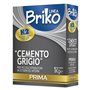 4PZ CEMENTO GRIGIO IN POLVERE 'BRIKO K2' Kg. 4 - sacchetta