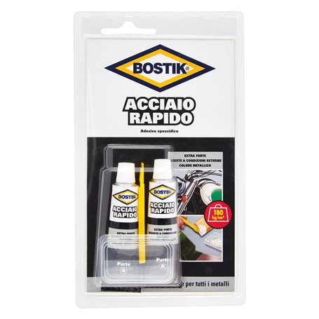 12PZ ADESIVO 'ACCIAIO RAPIDO' ml. 30 (2 x 15 ml)