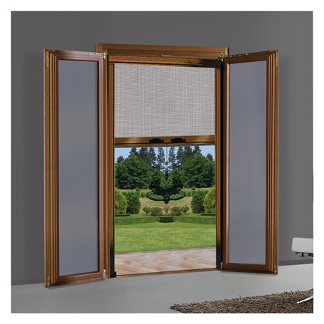 ZANZARIERA A RULLO VERTICALE PER PORTA/FINESTRA cm 100 x 250 - avorio ral 1013