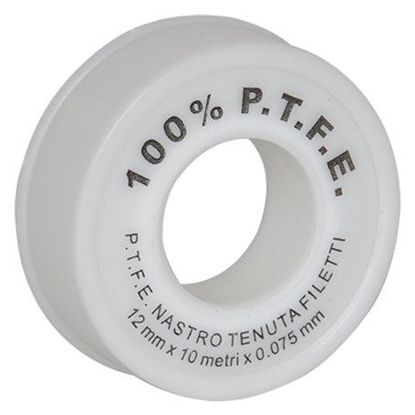 1PZ NASTRO TEFLON 1/2 x 10 mt. (cf. 10 rt.)