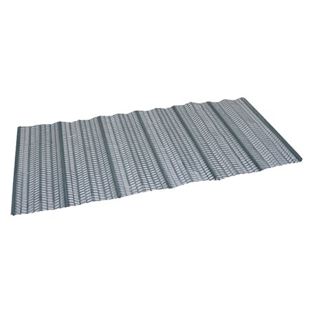 20PZ RETE PORTAINTONACO 'NERVO-METAL' cm 60 x 250