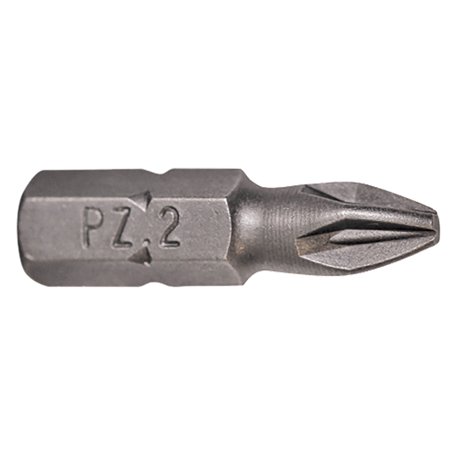 1PZ INSERTI PER VITI IMPRONTA POZIDRIV PZ 2 x 25 mm - cf.10 pz