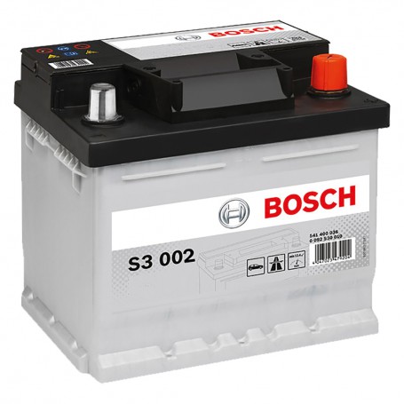 BATTERIA PER AUTO 'BOSCH' S3002 45 Ah dx - mm 207 x 175 x 190