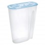 CONTENITORE PORTA CEREALI IN PLASTICA lt 3 cm 21,5 x 10,7 x h 25,7 acqua