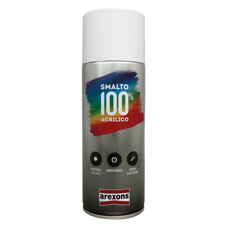 6PZ SMALTO SPRAY ACRILICO RITOCCO PER ELETTRODOMESTICI ml 400